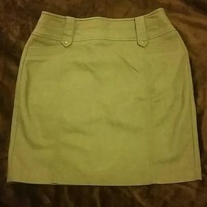 Green skirt
